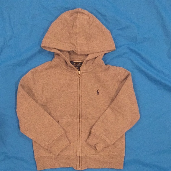 Polo Ralph Lauren Other - NWOT Gray Ralph Lauren Hoodie 4T